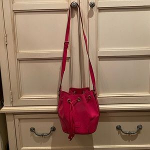 Hot Pink Gucci Bucket Bag